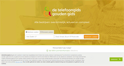 Desktop Screenshot of detelefoongids.nl